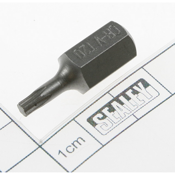 Sealey Torx bit t20,short:10mm shank