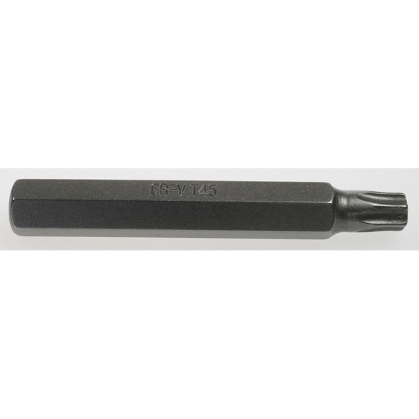 Sealey Torx bit t45,long:10mm shank