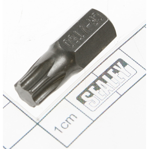 Sealey Torx bit t50,short:10mm shank