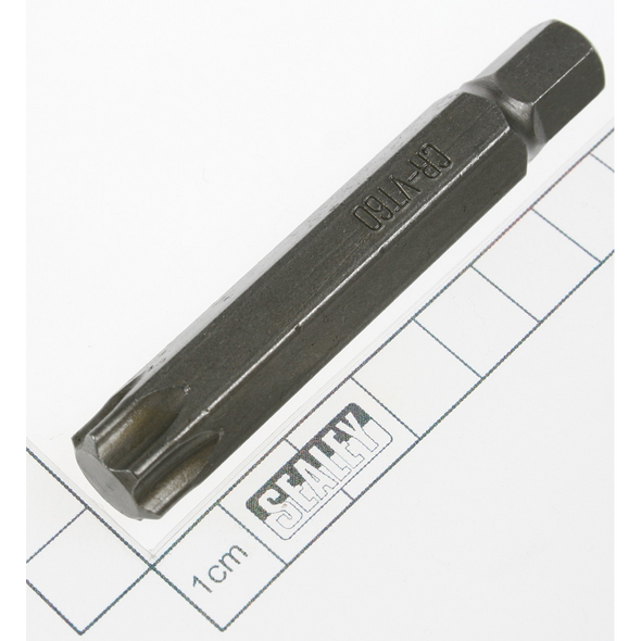 Sealey Torx bit t60,long:10mm shank