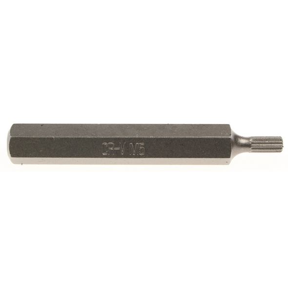 Sealey Xzn bit m05,long:10mm shank (spline)