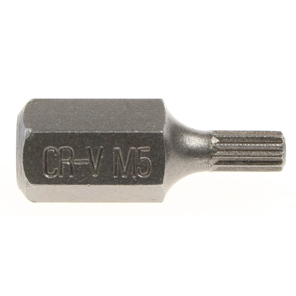 Sealey Xzn bit m05,short:10mm shank (spline)(so)