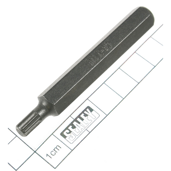 Sealey Xzn bit m06,long:10mm shank (spline)