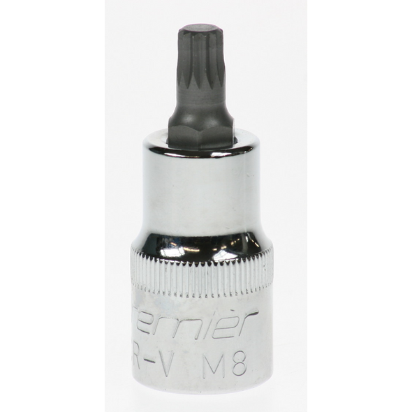Sealey 1/2"dr spline bit socket m8x55