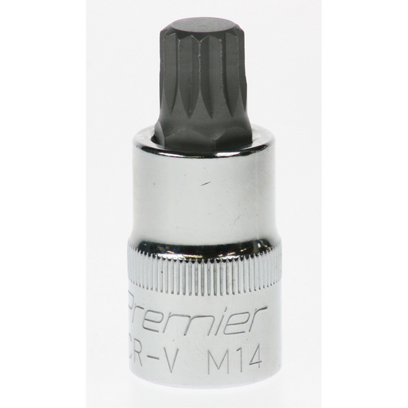 Sealey 1/2"dr spline bit socket m14x55