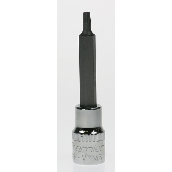 Sealey 1/2"dr spline bit socket m5x100