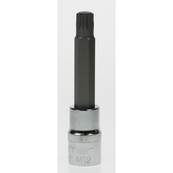 Sealey 1/2"dr spline bit socket m12x100