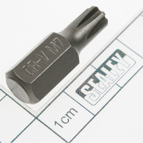 Sealey Ribe bit m7, 30mm short 3/8" x 1/2"