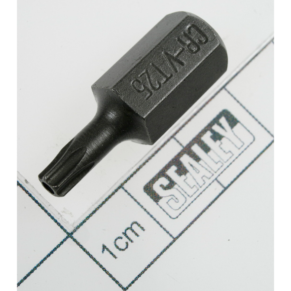 Sealey Trx-star security bit tt25, 30mm short