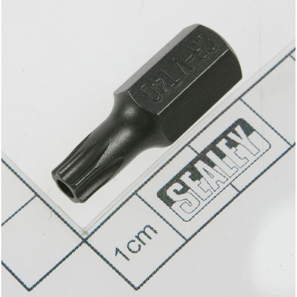 Sealey Trx-star security bit tt40, 30mm short