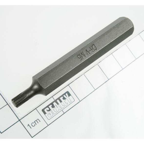 Sealey Ribe bit m5, 75mm long 3/8"x 1/2"