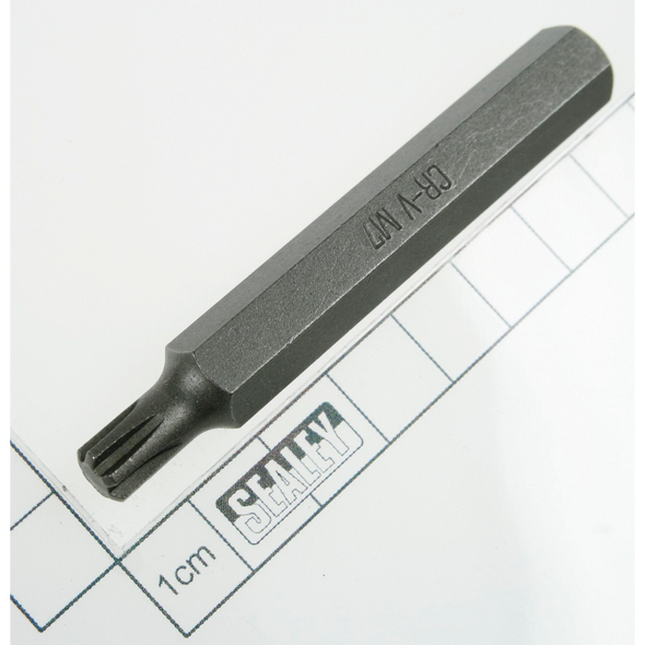 Sealey Ribe bit m7, 75mm long 3/8 x 1/2"