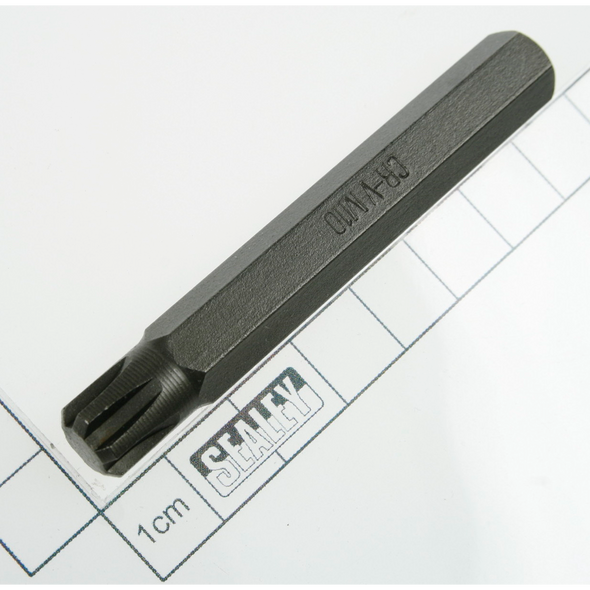 Sealey Ribe bit m10, 75mm long 3/8 x 1/2"