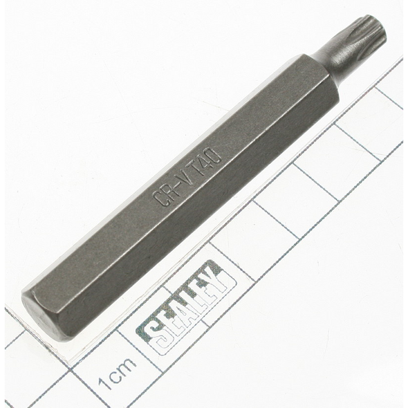 Sealey Trx-star security bit tt40, 75mm long
