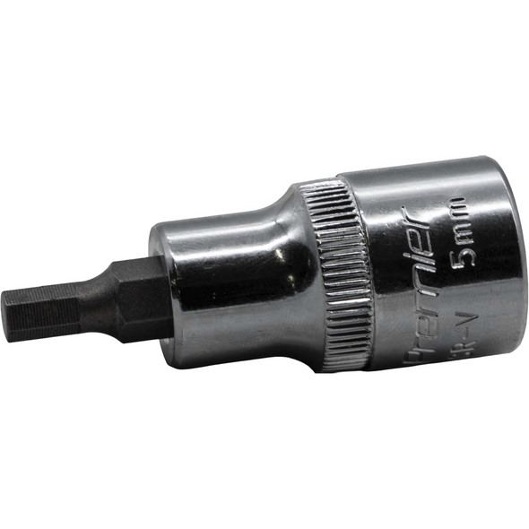 Sealey 1/2"Dr Hex Bit Socket 5 x 55mm