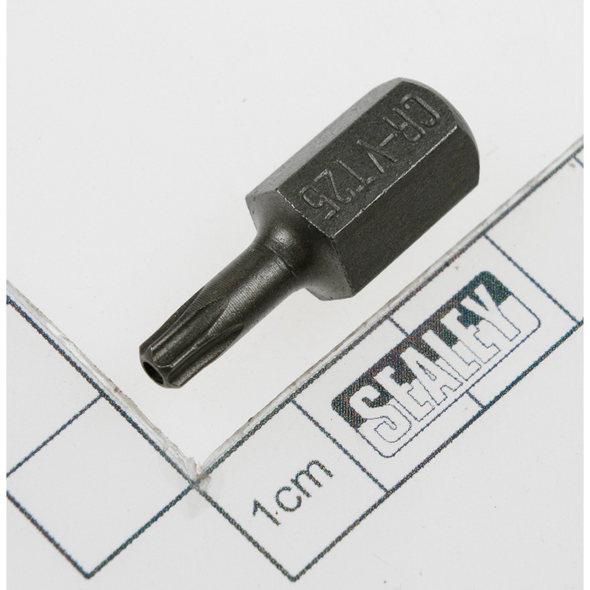 Sealey Trx-star bit tt25 x 30mml security