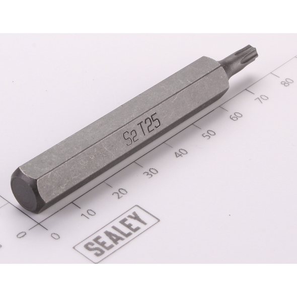 Sealey TRX-Star Bit; T25 x 75mm 'Platinum Series'