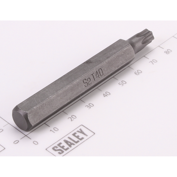 Sealey TRX-Star Bit; T40 x 75mm 'Platinum Series'