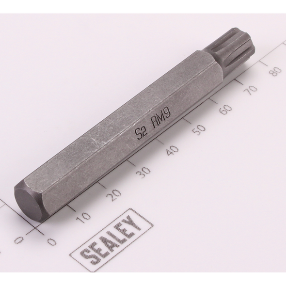 Sealey Ribe Bit; M9 x 75mm 'Platinum Series'