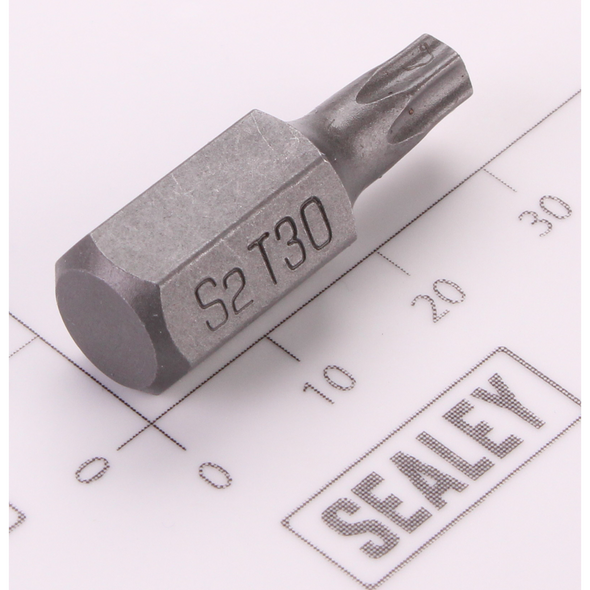 Sealey Security TRX Star Bit; T30H x 30mm 'Platinum Series'