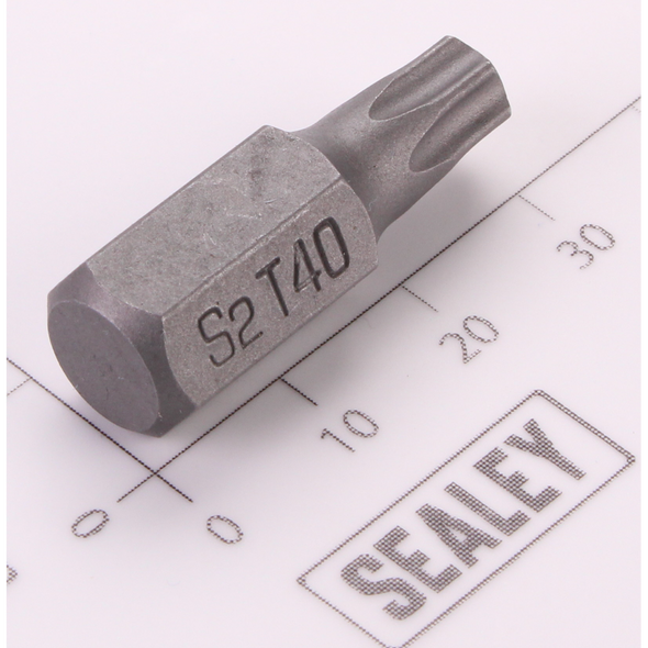 Sealey Security TRX Star Bit; T40H x 30mm 'Platinum Series'