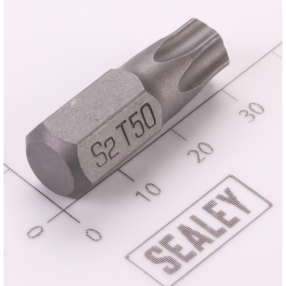 Sealey Security TRX Star Bit; T50H x 30mm 'Platinum Series'