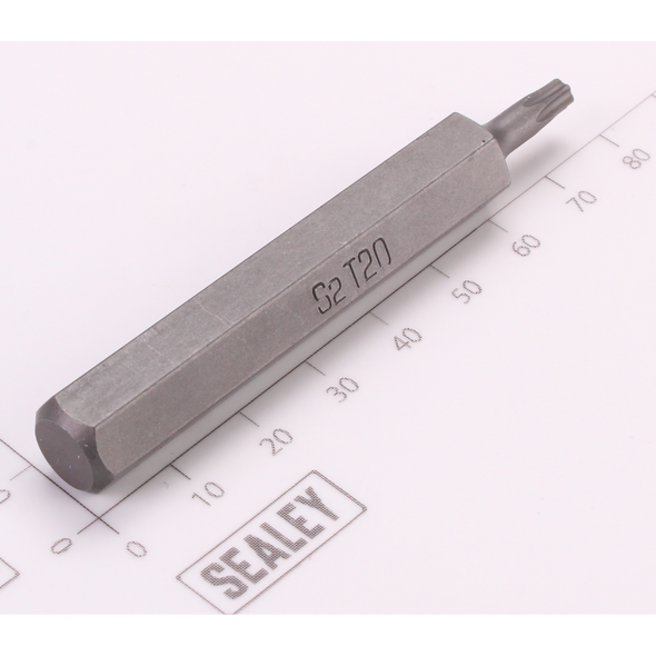 Sealey Security TRX Star Bit; T20H x 75mm 'Platinum Series'