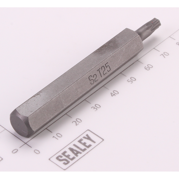 Sealey Security TRX Star Bit; T25H x 75mm 'Platinum Series'