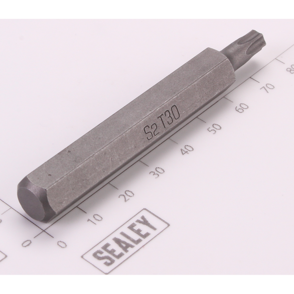 Sealey Security TRX Star Bit; T30H x 75mm 'Platinum Series'