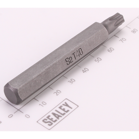 Sealey Security TRX Star Bit; T40H x 75mm 'Platinum Series'