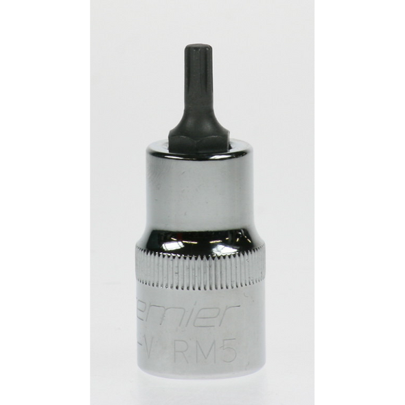 Sealey 1/2"dr.ribe bit socket m5x55mm