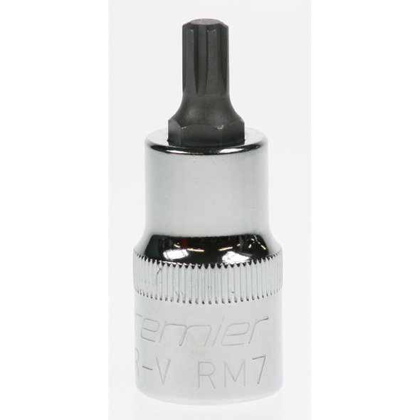 Sealey 1/2"dr.ribe bit socket m7x55mm