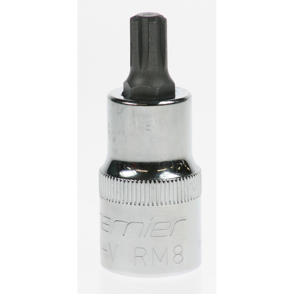 Sealey 1/2"dr.ribe bit socket m8x55mm