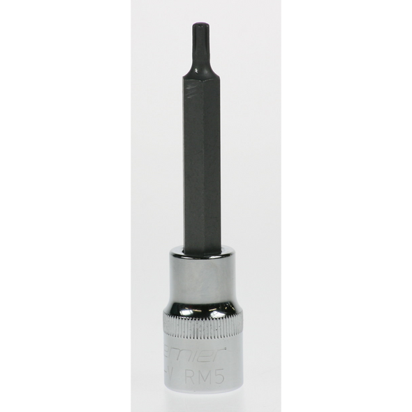Sealey 1/2"dr.ribe bit socket m5x100mm