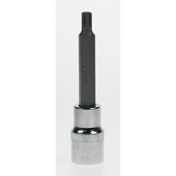 Sealey 1/2"dr.ribe bit socket m7x100mm