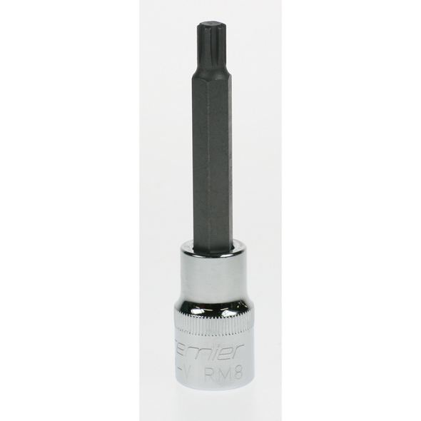 Sealey 1/2"dr.ribe bit socket m8x100mm