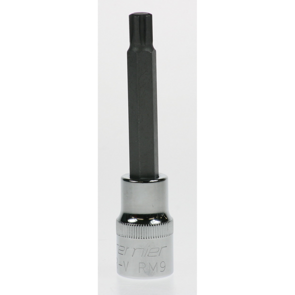Sealey 1/2"dr.ribe bit socket m9x100mm