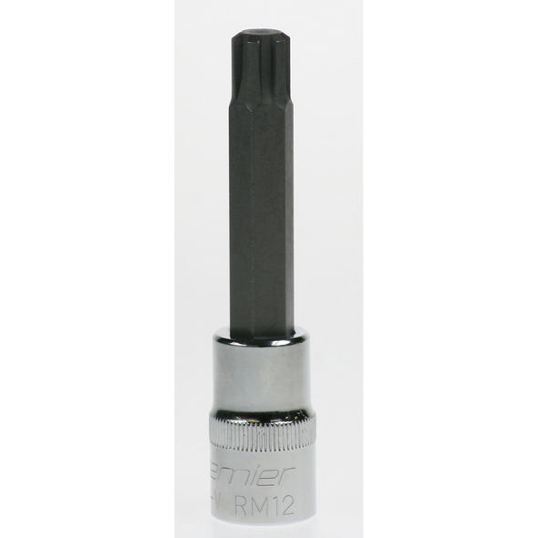 Sealey 1/2"dr.ribe bit socket m12x100mm
