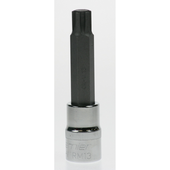 Sealey 1/2"dr.ribe bit socket m13x100mm