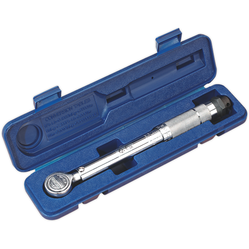Sealey Micrometer Torque Wrench 3/8"Sq Drive AK223 Sealey  - Town Parts