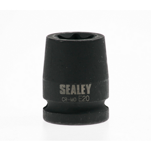 Sealey 1/2"dr impact trx-star socket (e20)