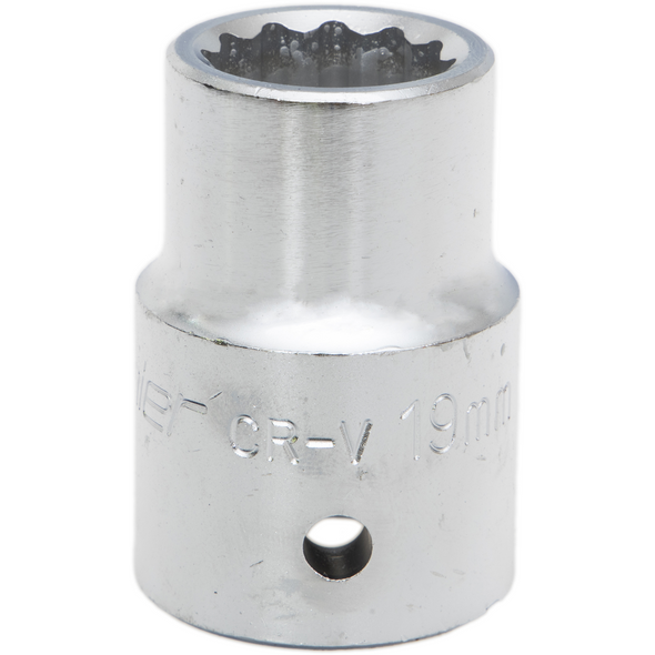 Sealey 3/4"Dr Walldrive Socket 19mm (12PT)