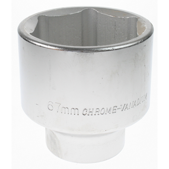 Sealey 67mm socket 6pt 1" drive