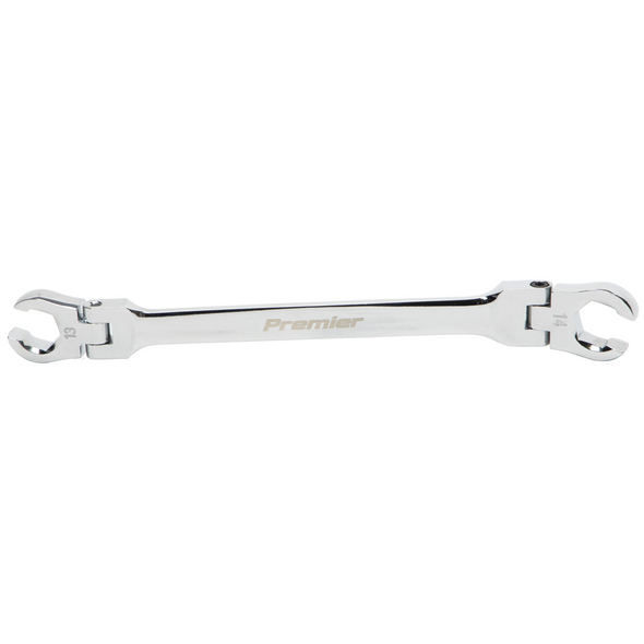 Sealey Flexi-Head Flare Nut Spanner 13x14mm