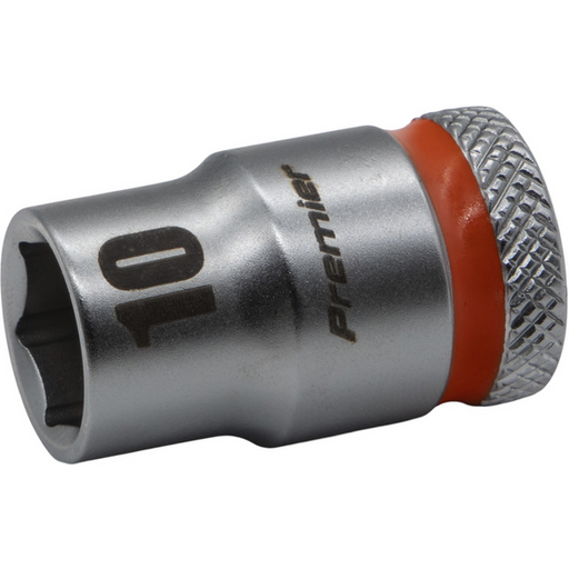 Sealey 3/8"Dr Walldrive Socket 10mm (Orange Coded Ring)