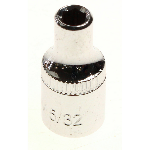 Sealey Socket 1/4"dr 5/32" (fully polished)
