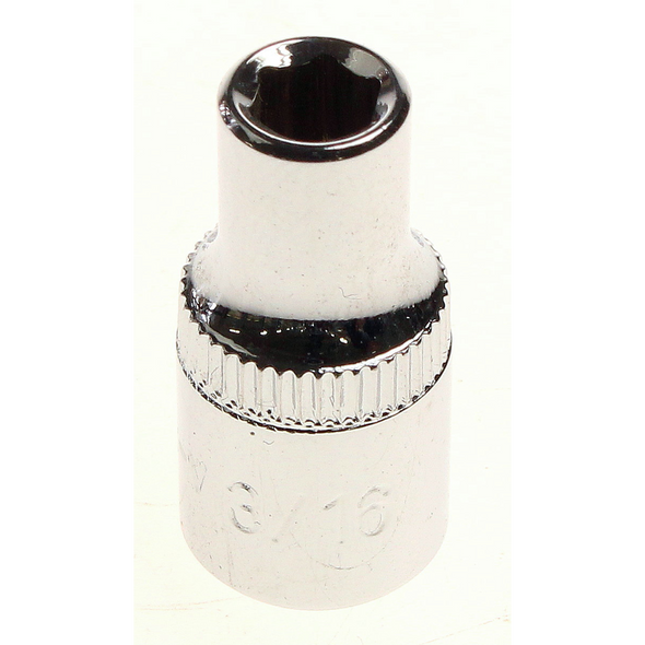 Sealey Socket 1/4"dr 3/16" (fully polished)