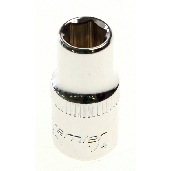 Sealey Socket 1/4"dr 1/4" (fully polished)