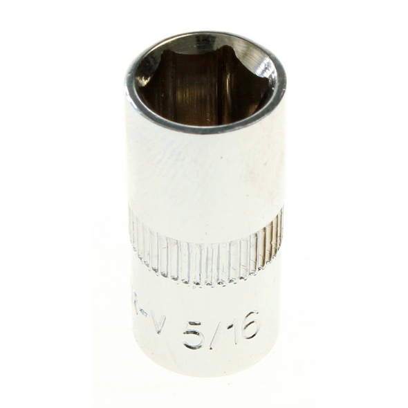 Sealey Socket 1/4"dr 5/16" (fully polished)