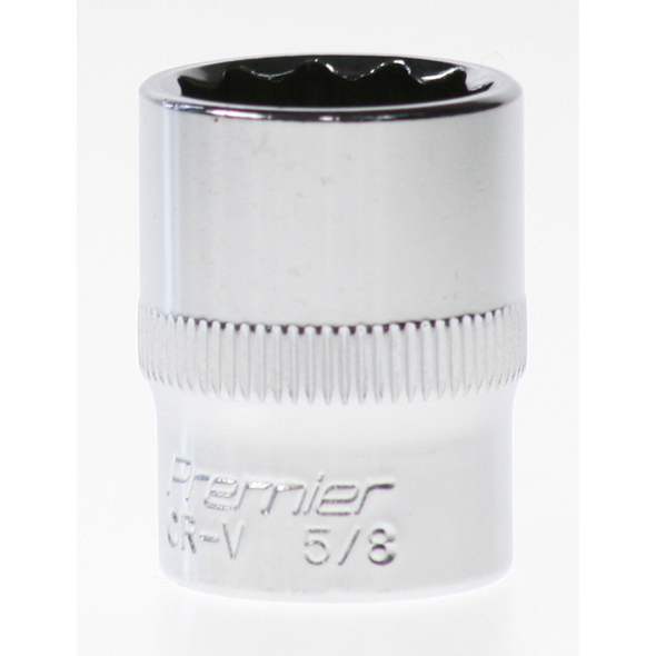 Sealey Socket 3/8"dr 5/8" (12pt)